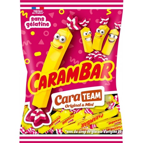 CARAMBAR Bonbons Mini cara team