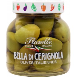 FLORELLI OLIVES ITALIENNES BELLA DI CERIGNOLA 170g