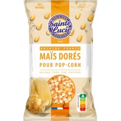 SAINTE LUCIE Maïs dorés pour popcorn 100% naturel