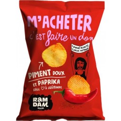 RAMDAM SOCIAL Chips Piment Doux et Paprika