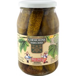 POLONIA Cornichons aigres-doux