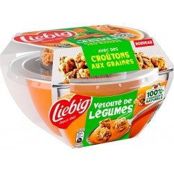 LIEBIG Soupe Velouté de Légumes avec des Croutons aux Graines