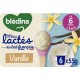 BLEDINA Dessert lacté bébé dès 6 mois Vanille Mini Lactés