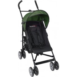 TROTTINE Pousette Compact Noir et Vert