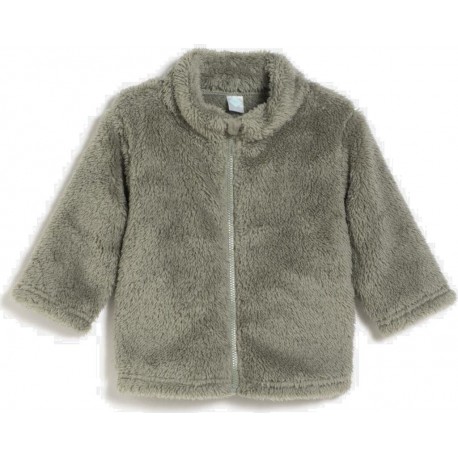 TEX BABY Cardigan zippé bébé kaki 23 mois