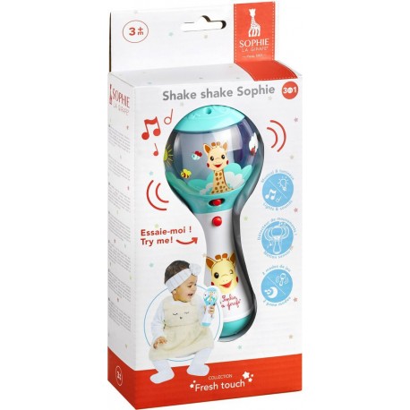 Duo Shake-shake et hochet intéractif Sophie la Girafe