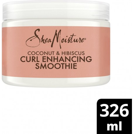 SHEA MOISTURE Shampoing Hydratant pour Cheveux épais et bouclés Noix de coco et Hibiscus