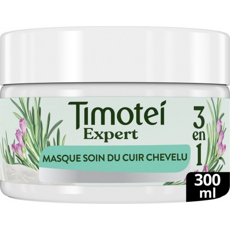 TIMOTEI Masque Soin du Cuir Chevelu 3 en 1 à l'Huile de coco et Allantoïne