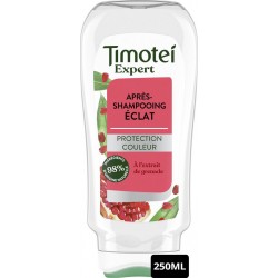 TIMOTEI Après-Shampoing Éclat protection couleur pour Cheveux colorés Grenade & Karité Expert
