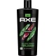 AXE Gel douche Homme Corps Visage Cheveux Mandarine Bois de Santal 3 en 1 Africa