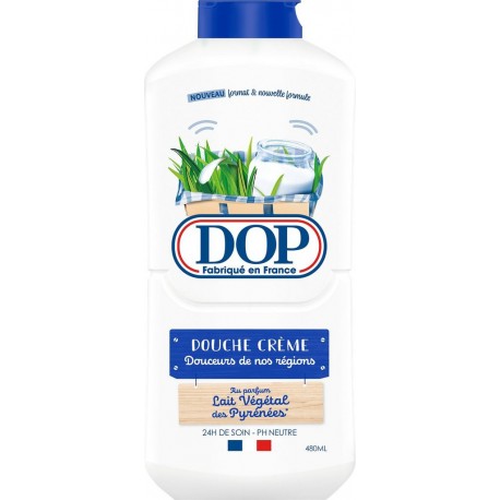 DOP Crème douche 24H De Soin Lait Végétal des Pyrénées pH Neutre