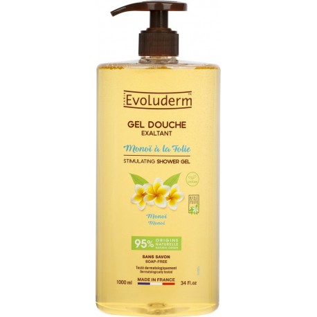 EVOLUDERM Gel douche Exaltant Monoï à la Folie