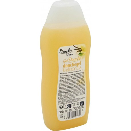 SIMPLE Gel douche parfum vanille