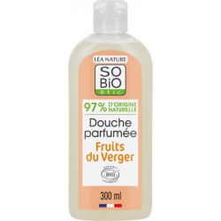 SO'BIO ETIC Gel douche Parfumé Fruits du Verger Hydratante