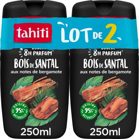 TAHITI Gel Douche Bois de Santal
