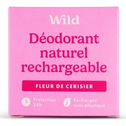 WILD Recharge Déodorant Fleur de Cerisier