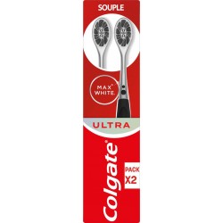 COLGATE Brosse à dents Souple Max White Ultra