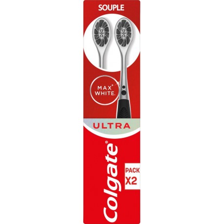 COLGATE Brosse à dents Souple Max White Ultra