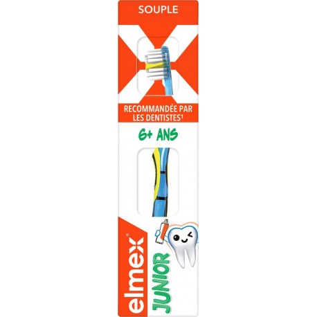 ELMEX Brosse à Dents Souple Enfant 6 ans+