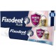 FIXODENT Crème Adhésive pour Prothèses Barrière Anti-Particules + Fixation Forte pour toute la journée FIXODODENT