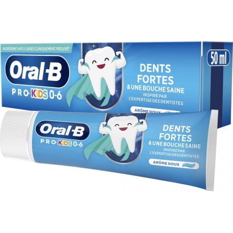 ORAL-B Dentifrice Kids 0-6 ans
