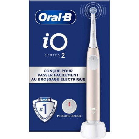 ORAL-B Brosse à dents Electrique Series 2 Io Pressure Sensor Rose Clair