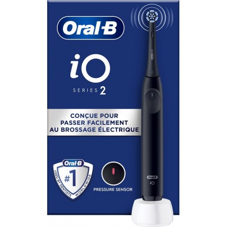 ORAL-B Brosse à dents Electrique Io Series 2 Pressure Sensor Noir