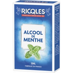 RICQLES Alcool de menthe Hygiène bucco-dentaire