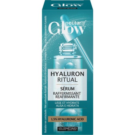 NECTAR OF GLOW Sérum Anti-rides Visage Raffermissant Lisse Hydrate Acide Hyaluronique