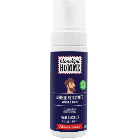 BLONDEPIL HOMME Mousse Nettoyante