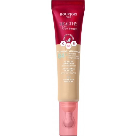 BOURJOIS PARIS Correcteur Anti-cernes Hydratant Teinte Beige Doré (53) Healthy Mix