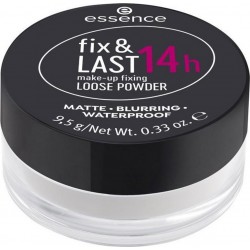 ESSENCE Poudre Poudre Libre Matifiante Floutante Waterproof Fixatrice Longue Tenue 14h Gamme Fix & Last
