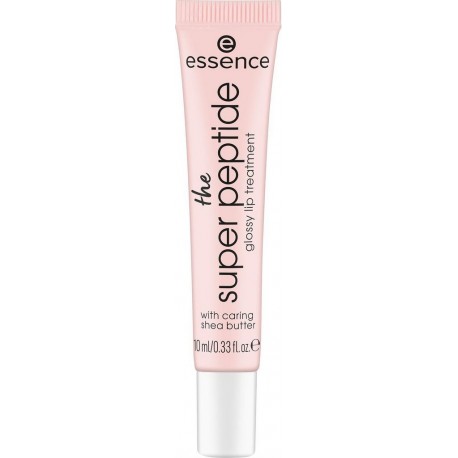 ESSENCE Gloss À lèvres Glossy Treatment avec beurre de karité Teinte Peptacular (01) The Super Peptide