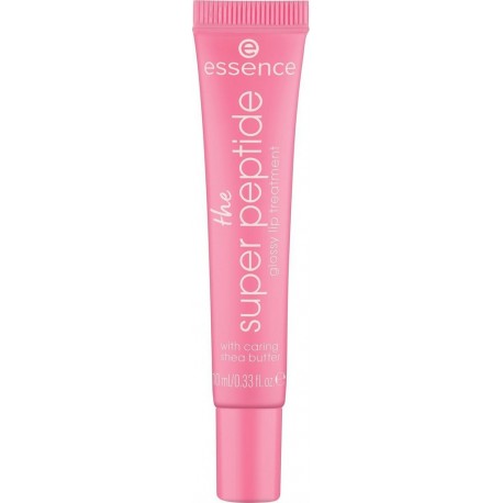 ESSENCE Gloss À lèvres Brillant Traitant Au super peptide Au beurre de karité Teinte 02 Pinkified ! Gamme The Super Peptide