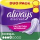 ALWAYS Serviettes Fuite Urinaire Normal Protection Intégrale