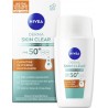 NIVEA Crème solaire Fluide Visage Spf 50+ Anti-UV Quotidien Matifiant Peaux À Imperfections Derma Skin Clear