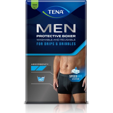 TENA Boxer de Protection Lavable et Réutilisable XL
