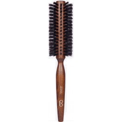 L'artisan brossier Brosse À Cheveux Ronde En Hêtre Massif 10 Rangs