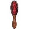 L'artisan brossier Brosse À Cheveux Pneumatique Chardon En Hêtre Massif Petit Modèle