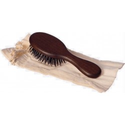 L'artisan brossier Brosse À Cheveux Pneumatique De Sac En Hêtre Massif