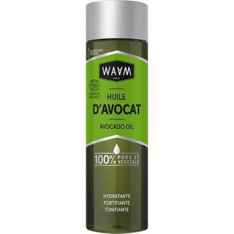 WAAM Huile Végétale D'avocat Bio 75ml