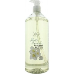 Bio Since 1975 Shampooing/douche Fleurs Blanches 1L