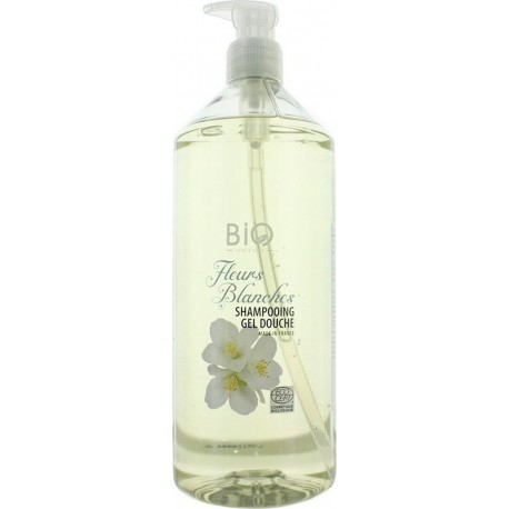 Bio Since 1975 Shampooing/douche Fleurs Blanches 1L