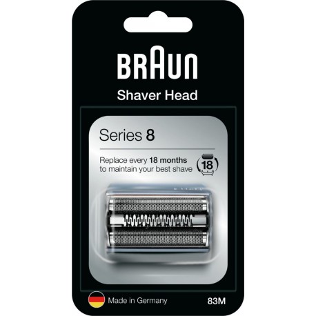 Braun Series 8 Cassette 83m Tête De Rasage