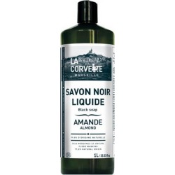 LA CORVETTE Savon Noir Liquide Amande 1l La Corvette 270900-01