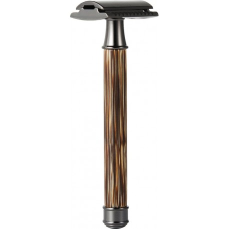 MCBOSON Rasoir Rasoir Double Face En Bois Vintage
