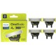 PHILIPS Tete De Rasoir - Qp Pack 4 Lames