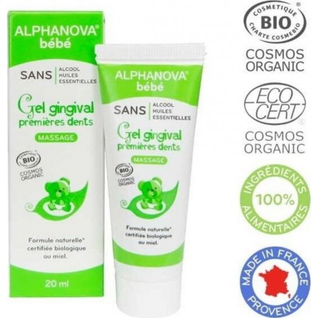 ALPHANOVA Gel Gingival Bio 1ères Dents Alphanova