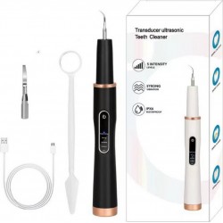 INF Nettoyeur De Dents À Ultrasons Pour Éliminer Le Tartre Black