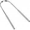 INF Gratte-langue En Forme De U Acier Inoxydable 1-pack